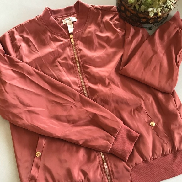 Charlotte Russe Jackets & Blazers - Charlotte Russe Bomber Jacket